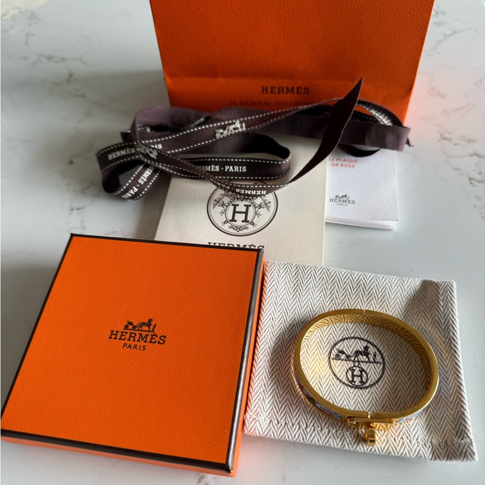 Hermes Gold Bracelet